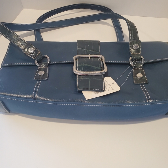 Franco Sarto Peacock Teal purse New! - Picture 6 of 6